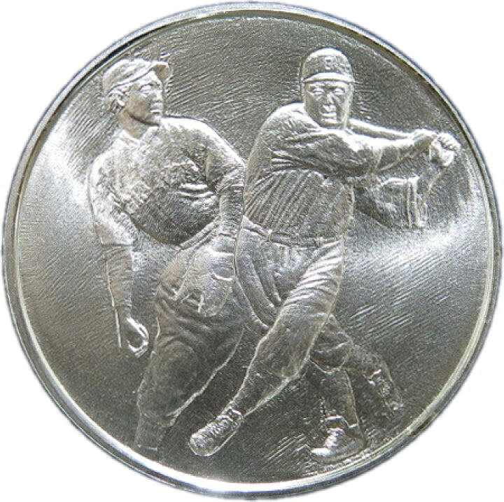 楽天市場】【銀メダル】プロ野球誕生70年2004 造幣局製カラー銀メダル 