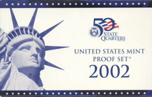 アメリカ 2002年 「STATE QUARTERS」5種入り　プルーフ貨幣セット