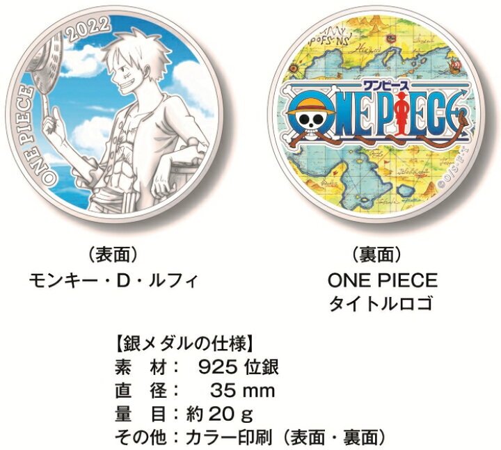 楽天市場】ワンピース 2022プルーフ貨幣セット 令和4年 【ONE PIECE 
