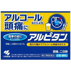 【第2類医薬品】小林製薬 アルピタン (6包)