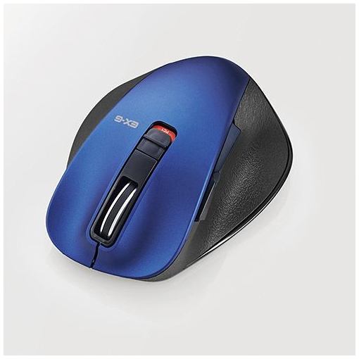 アウトレット☆送料無料 新作通販 マウス エレコム Bluetooth 無線 ワイヤレス ブルー BlueLEDマウス M-XGS10BBBU Sサイズ EX-G