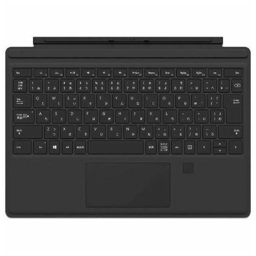 マイクロソフト GK3-00019 Surface Pro タイプ ※ラッピング ※ 指紋認証センサー付き カバー ブラック 再入荷 予約販売
