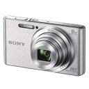 【ポイント10倍!】ソニー コンパクトデジタルカメラ 「Cyber-shot」 シルバー DSC-W830