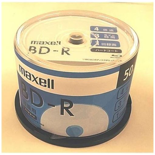 マクセル BRV25SIWP50SP 録画用ブルーレイディスク５０枚スピンドルパック