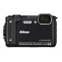 【ポイント10倍!6月18日(火)9:59まで】Nikon W300BK デジタルカメラ COOLPIX ブラック