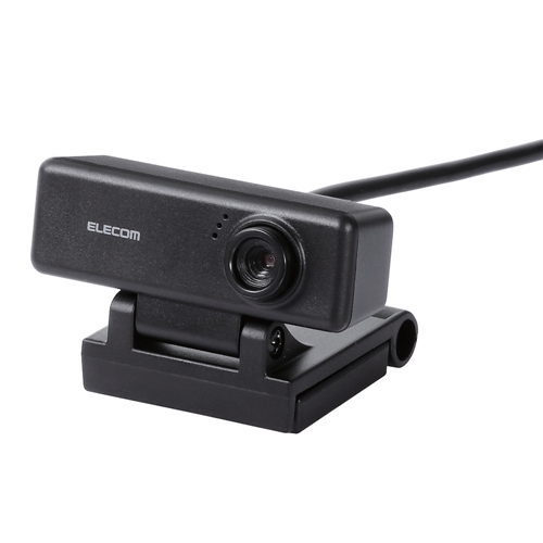 Webカメラ エレコム PC UCAM-C310FBBK 新作送料無料 パソコン 新品■送料無料■ ワイド画面HD対応100万画素Webカメラ