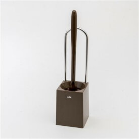 アイセン トイレブラシ カスケット トイレブラシ ケース付き ブラウン 1個