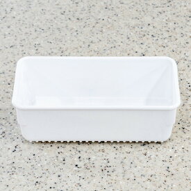 【在庫限り】ヤマダオリジナル キッチン収納 整理 トレー 幅15.6cmX奥行7.7cm×高さ5.6cm ホワイト