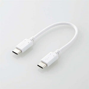 �G���R�� MPA-CC01PNWH USB2.0�P�[�u��(C-C�APD�Ή�) 0.1m �z���C�g