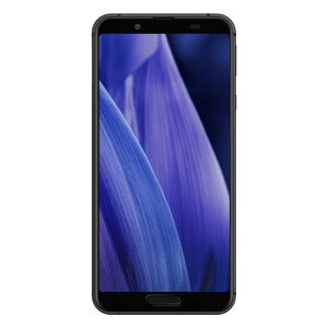 シャープ SH-M12B AQUOS sense3 ブラック SIMフリースマートフォン