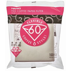 HARIO VCF-02-100W V60py[p[tB^[02W 100 V60 zCg