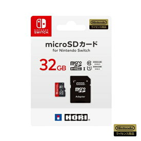ホリ　マイクロSDカード32GB for Nintendo Switch NSW-043