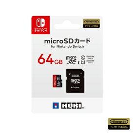 ホリ　マイクロSDカード 64GB for Nintendo Switch　NSW-046