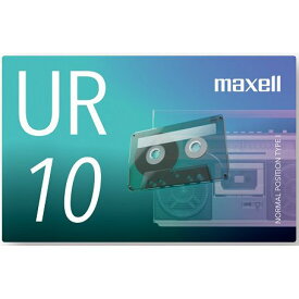 マクセル UR-10N カセットテープ 10分 1巻