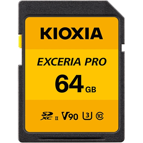 キオクシア KSDXU-A064G EXCERIA お気に入りの SDXCカード PRO 64GB 最安値挑戦