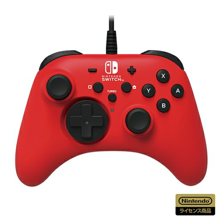 楽天市場 ホリ Nsw 156 ホリパッド For Nintendo Switch レッド ヤマダ電機 楽天市場店