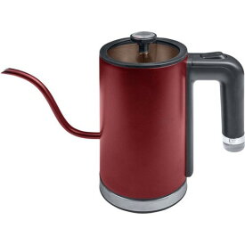 YAMAZEN NEKJ-060DT-R 温度計付き電気ケトル レッド