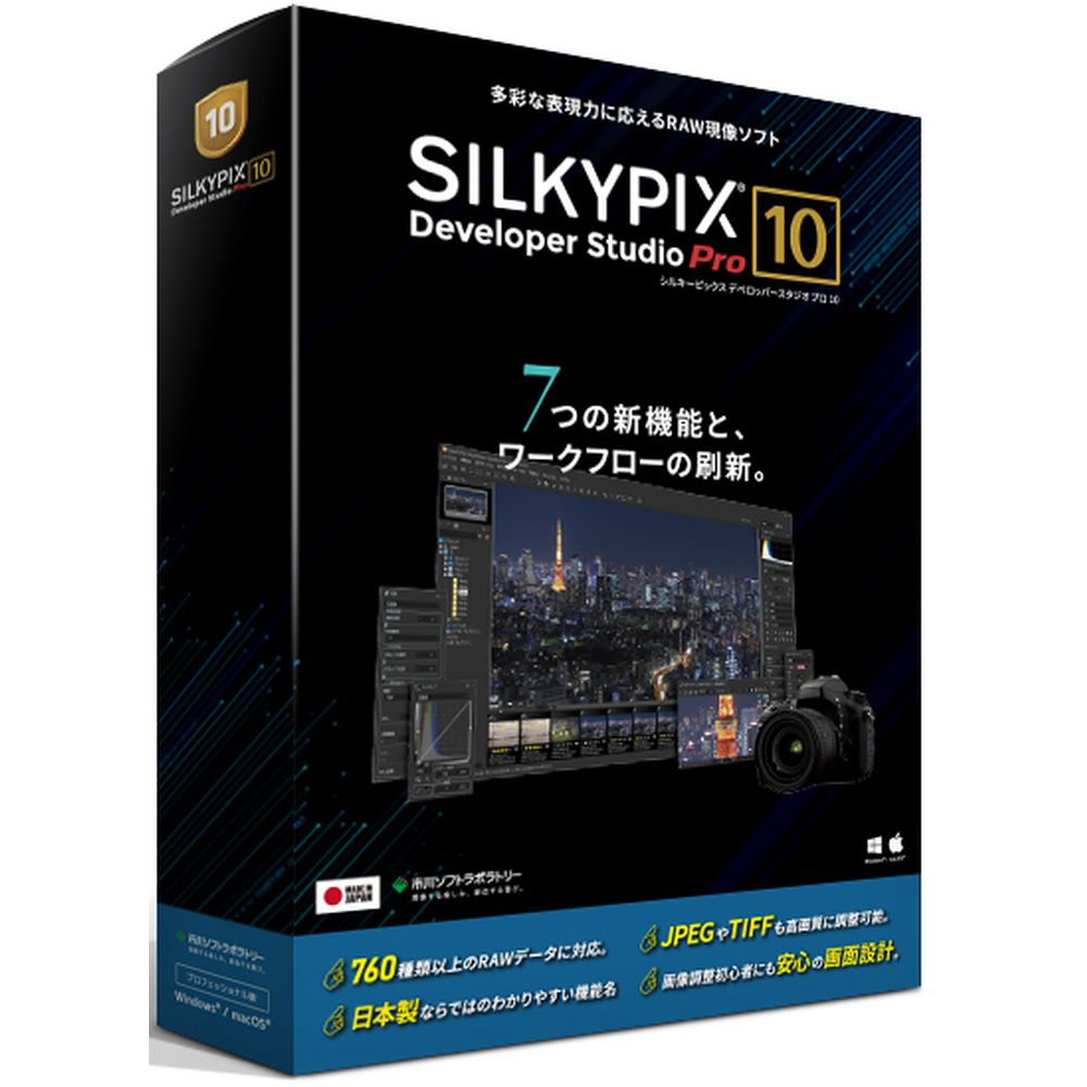 新年の贈り物 市川ソフトラボラトリ SILKYPIX Developer Studio 公式ショップ Pro10 パッケージ版 DSP10H