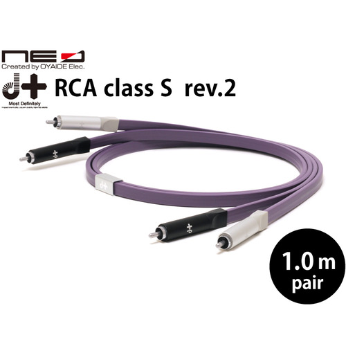 オヤイデ D+RCA ご注文で当日配送 新品未使用 CLASSS 1.0 1.0m REV.2 RCAケーブル