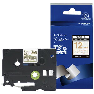 �u���U�[ TZE-PR234 ���x�����C�^�[ �s�[�^�b�`(P-Touch)�p ���~�l�[�g�e�[�v �v���~�A���z���C�g ������ 12mm