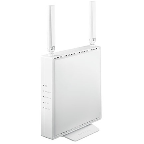 低価格化 アイ オー 驚きの値段で データ機器 WN-DEAX1800GRW WIFIルーター デュアルバンド Wi-Fi6対応 1201+574Mbps ホワイト