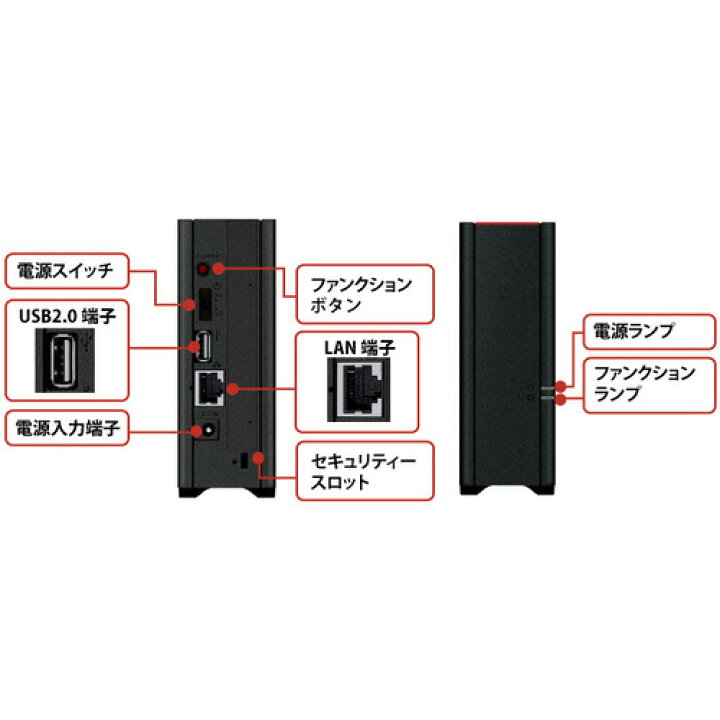 楽天市場】バッファロー LS210D0401G リンクステーション ネットワーク 