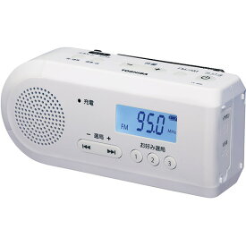 東芝 TY-JKR6-W FM／AM充電ラジオ ホワイト