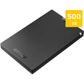 バッファロー SSD-PG500U3-BC SSD 500GB 黒