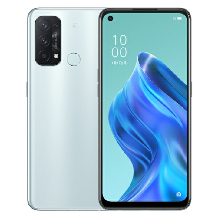 楽天市場 Oppo Cph2199 Ib Simフリースマートフォン Reno5 A アイスブルー ヤマダ電機 楽天市場店