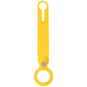 Lead L07ATSLC(YL) AIRTAG��p �V���R�����[�v�P�[�X �C�G���[