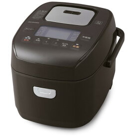 アイリスオーヤマ KRC-PD30-T 米屋の旨み 銘柄炊き圧力IHジャー炊飯器 3合 ブラウン