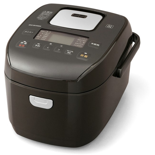 アイリスオーヤマ KRC-PD50-T 米屋の旨み 銘柄炊き圧力IHジャー炊飯器 5.5合 ブラウン