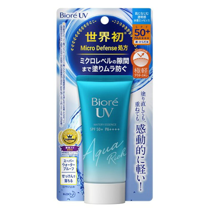 花王 ビオレUVアクアリッチウォータリエッセンス 50g product details | Japanese proxy shopping service | FROM JAPAN 花王 ビオレUVアクアリッチウォータリエッセンス 50g product details | Japanese proxy shopping service | FROM JAPAN