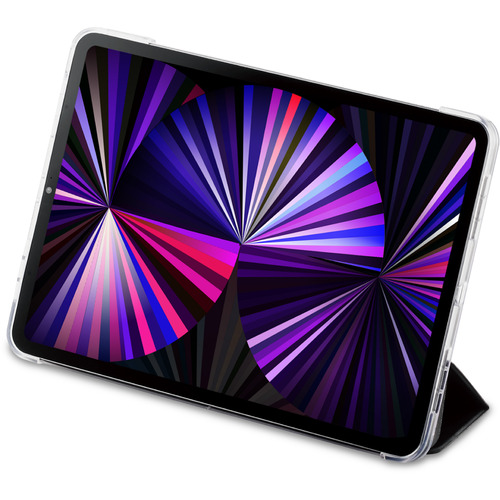 エレコム TB-A21PMHVCFBK 11インチ iPad Pro 第3世代 年中無休 2021年モデル クリアランスsale 期間限定 スリープ対応 ブラック 背面クリア ハイブリッドフラップケース