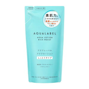 資生堂(SHISEIDO) アクアレーベル アクアウエルネス アクアローション しっとり つめかえ用 (180mL)