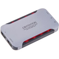 Dadandall DDVCPT0001SG USB 3.0(A／C) HDMIキャプチャー 1080p 60fps シルバーグレイ