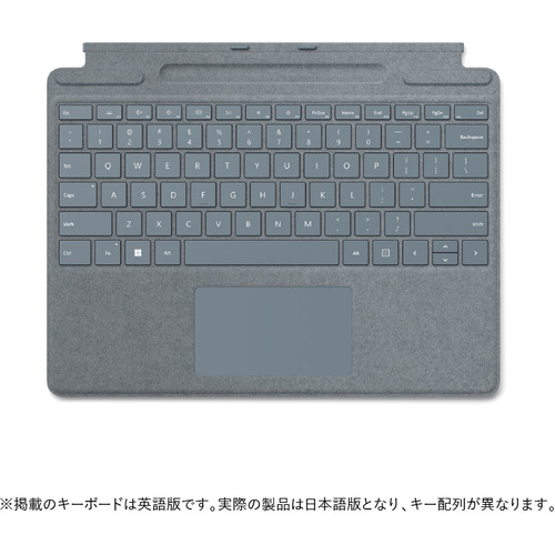 日本限定モデル Microsoft 【人気商品！】 8XA-00059 Surface Pro アイスブルー キーボード Signature