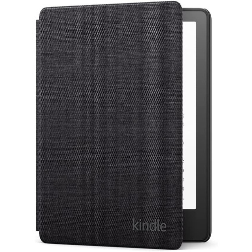 アマゾン B08VZCBWN8 Kindle Paperwhite、 Kindle Paperwhiteシグニチャーエディション用 純正ファブリックカバー、 ブラック (2021年発売 第11世代)   ブラック