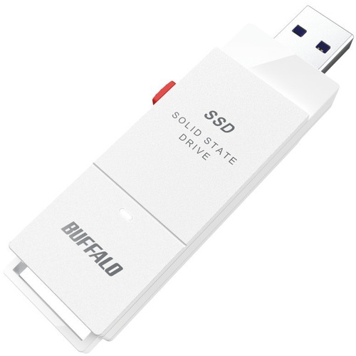 BUFFALO SSD-SCT2.0U3-WA 外付けSSD 2TB ホワイト