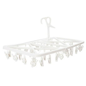 ヤマダオリジナル 折りたたみ角ハンガー32ピンチ