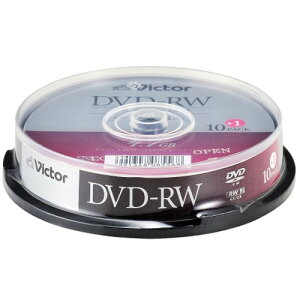 Victor DHW47YP11SJ5 �p�\�R���p 4�{�� DVD-RW 11���p�b�N 4.7GB