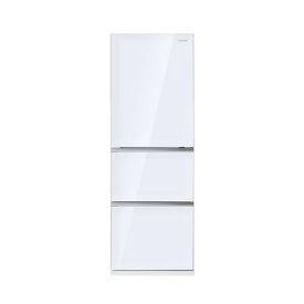 【無料長期保証】REFAGE YRZ-F36K ヤマダオリジナル 3ドア冷蔵庫 (358L・右開き) ホワイト