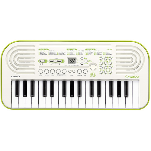 カシオ計算機 SA-50 ミニ鍵盤キーボード Casiotone 32ミニ鍵盤 ホワイト