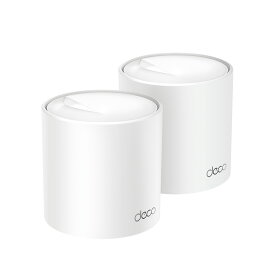 TP-LINK ティーピーリンク Deco X50 2P AX3000 Wi-Fi 6メッシュWi-Fiシステム 3年保証 DECO X50 2P