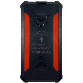 コンピューケース・ジャパン JMB-SR30-BKRE ソーラー付き大容量モバイルバッテリー 30000mAh ブラックJMBSR30BKRE