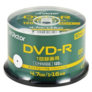 Victor VHR12JP51SJ5Y DVD-R 4.7GB �r�f�I�p 16�{�� 51���p�b�N 120��