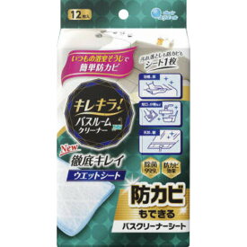 大王製紙 EL キレキラ バスルームクリーナー 徹底キレイウェットシート 12枚 12枚