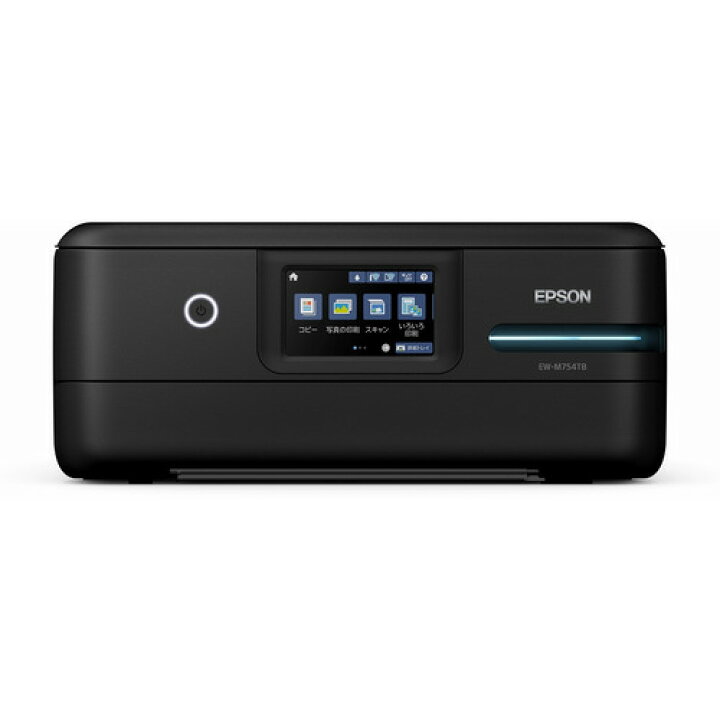 楽天市場】EPSON EW-M754TB A4カラーインクジェット複合機 ブラック 