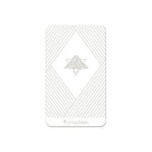 トリニティ スマ冷え 貼って剥がせるスマートフォン冷却シート ホワイト TR-SHS-WH