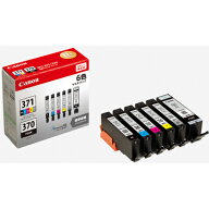 インク キヤノン 純正 カートリッジ インクカートリッジ BCI-371+370／6MP インクタンク BCI-371 BK／C／…
